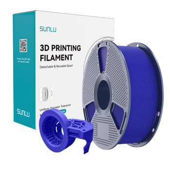 Filament SUNLU High Speed Matte PETG Blue Niebieski 1kg 1,75mm