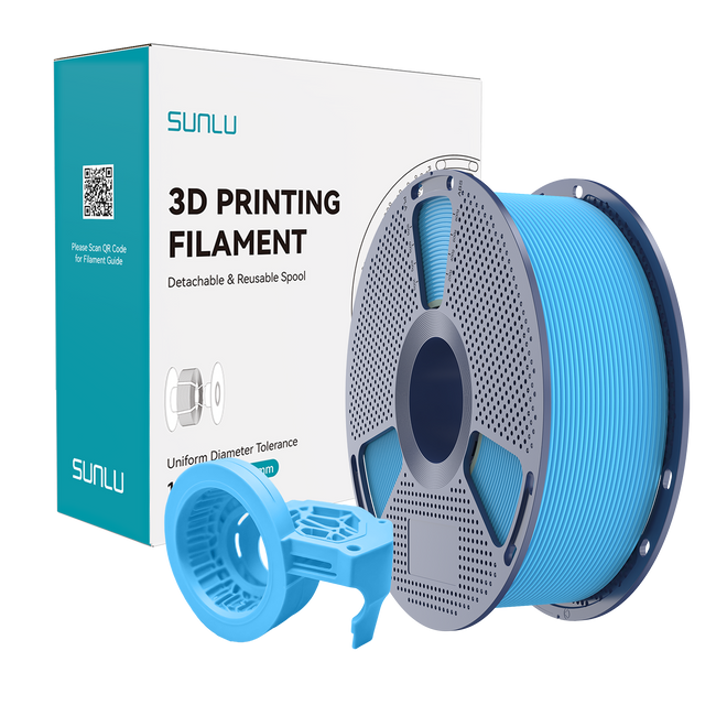 FILAMENT SUNLU HIGH SPEED MATTE PETG BŁĘKITNY SKY BLUE 1KG
