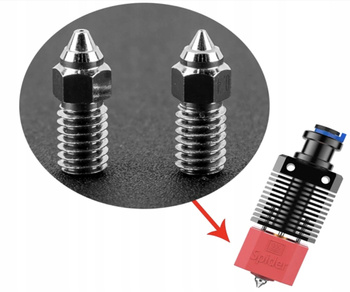 Dysza Spider Hotend 0,4/0,6 mm MK-HF 1.75 mm (zestaw 2 szt.)