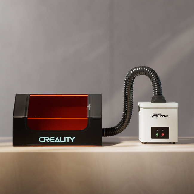 CREALITY FALCON SMOKE PURIFIER YW45 - KOMPAKTOWY OCZYSZCZACZ DYMU 45W