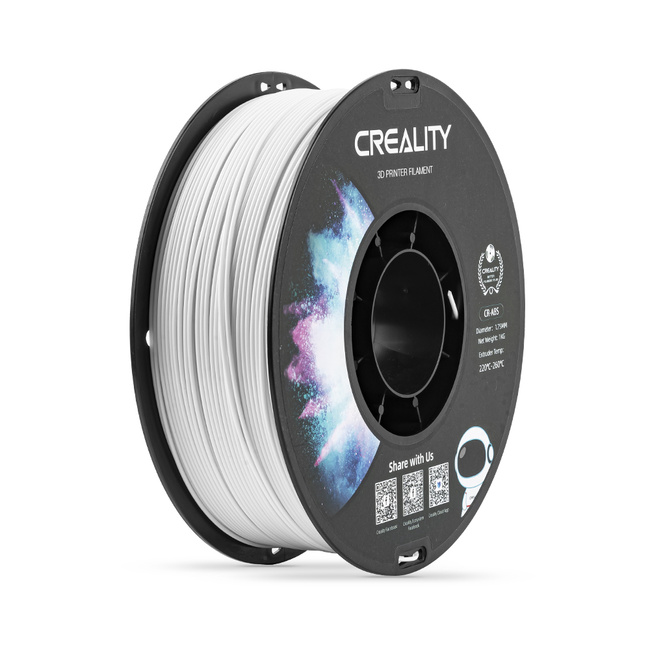FILAMENT CREALITY CR-ABS BIAŁY WHITE 1KG 1,75mm