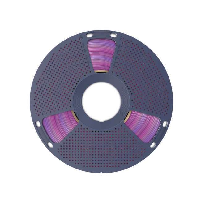 FILAMENT SUNLU PLA TRANSPARENT TĘCZA 03 RAINBOW 03 1KG