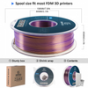 FILAMENT GEEETECH PLA SILK DUAL GOLD PURPLE ZŁOTO-FIOLETOWY 1,75mm 1KG