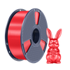 Filament SUNLU Silk PLA+ Red Czerwony 1kg 1,75mm