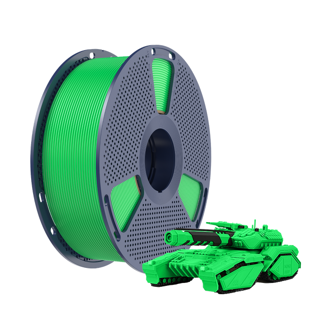 Filament SUNLU PLA Green Zielony 1kg 1,75mm