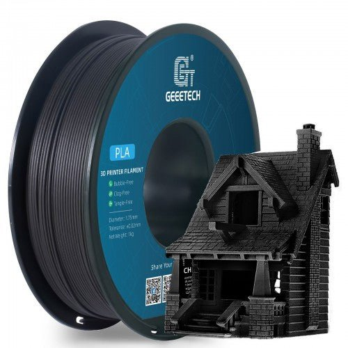 Filament Geeetech Wood PLA Wood Ebony Drewno Hebanowe 1kg 1,75mm