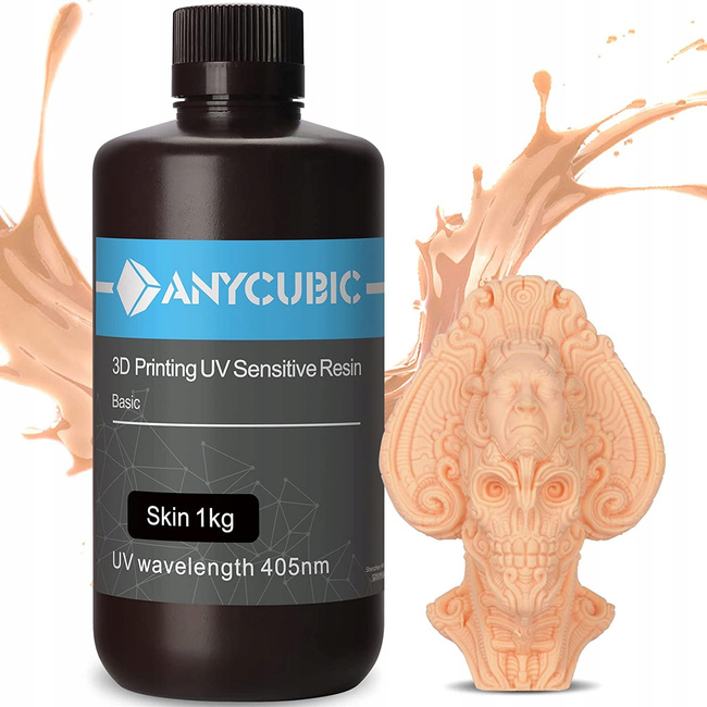 Oryginalna Żywica UV Anycubic 1 Litr Skin Skóra