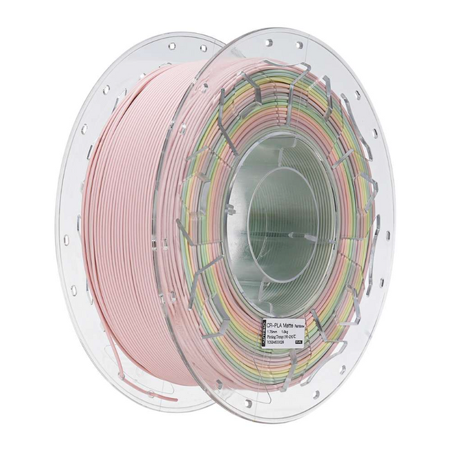 Filament CR-PLA Matte Rainbow Tęczowy 1.75mm 1KG