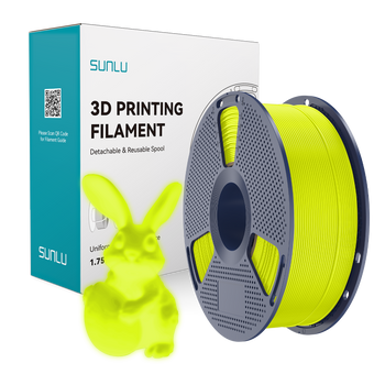 Filament SUNLU PETG Glow In The Dark Yellow Żółty 1kg 1,75mm