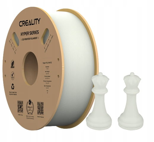 CREALITY HYPER SPEED PLA 1KG BIAŁY WHITE