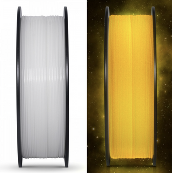 FILAMENT GEEETECH PLA GLOW YELLOW ŻÓŁTY ŚWIECĄCY YELLOW 1kg