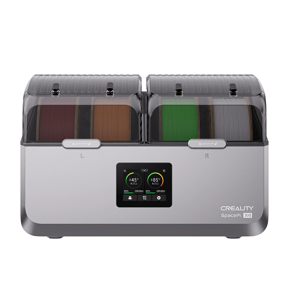 Creality SpacePi X4 — suszarka do filamentów 4 szpule, 45–85°C, 400W