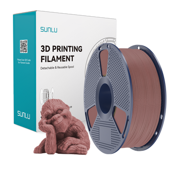 Filament SUNLU PLA Wood Cherry Wood Drewno Wiśniowe 1kg 1,75mm