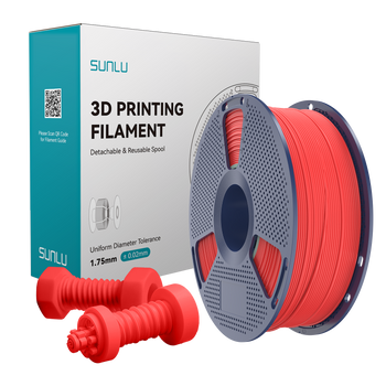 Filament SUNLU High Speed ABS Red Czerwony 1kg 1,75mm
