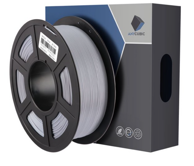 Oryginalny Filament Anycubic Szary Silver 1kg PLA