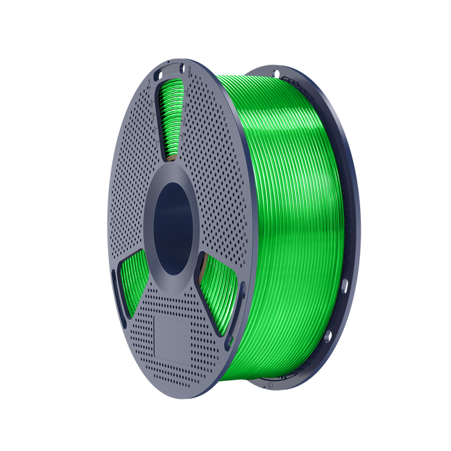 Filament SUNLU PLA+ Transparent Green Zielony Transparentny 1kg 1,75mm