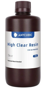 ŻYWICA UV ANYCUBIC 1 LITR TRANSPARENTNA HIGH CLEAR