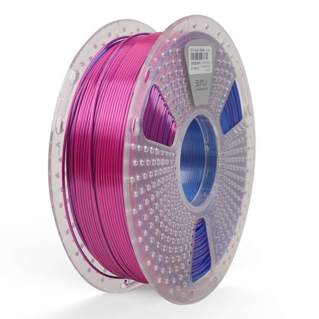 Sunlu PLA+ Silk Dual Red Blue Czerwony Niebieski 1kg