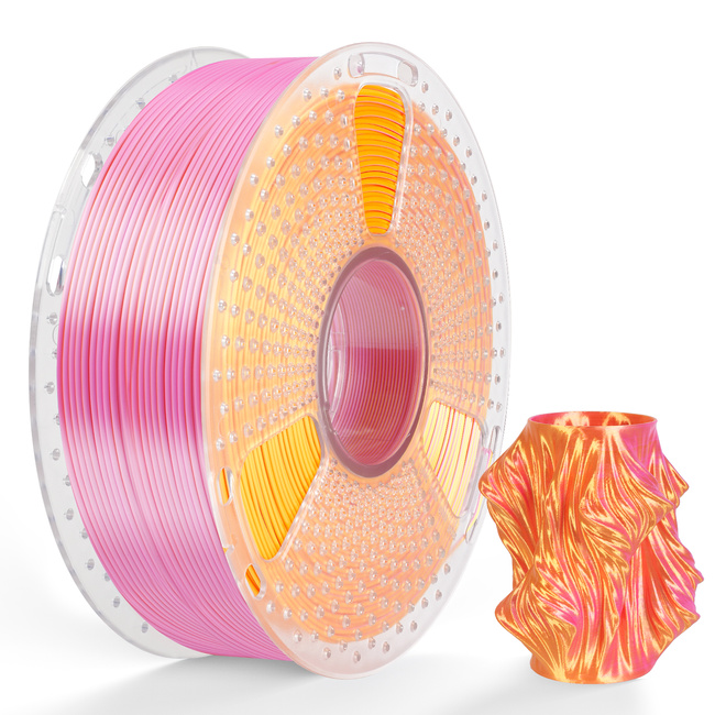 Sunlu PLA+ SILK DUAL PINK GOLD RÓŹOWY ZŁOTY 1kg