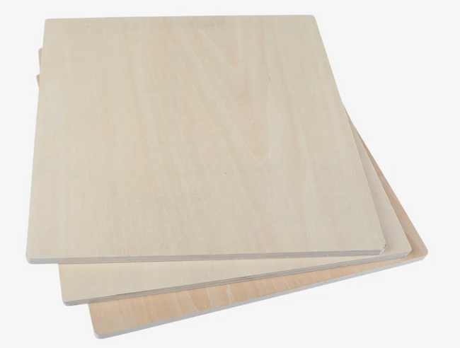 Creality Zestaw Płyt Z Drewna Lipowego 300X300X3 Mm 10 Szt. Falcon FALCON2