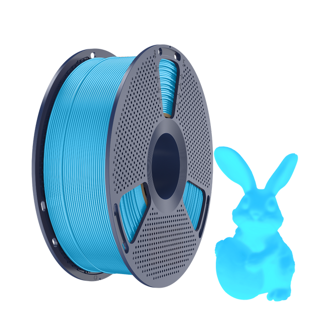 Filament SUNLU PETG Glow In The Dark Blue Niebieski 1kg 1,75mm