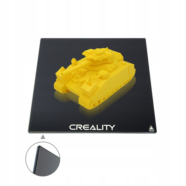 Oryginalna szyba szklana Creality do CR-10 Smart 310×315 mm