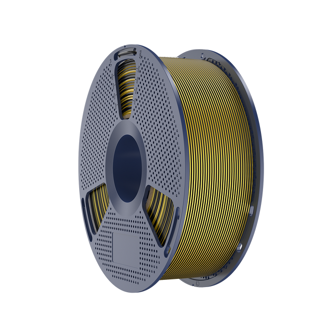 Filament SUNLU Silk PLA+ Dual-color Black Gold Czarny Złoty 250g 1,75mm