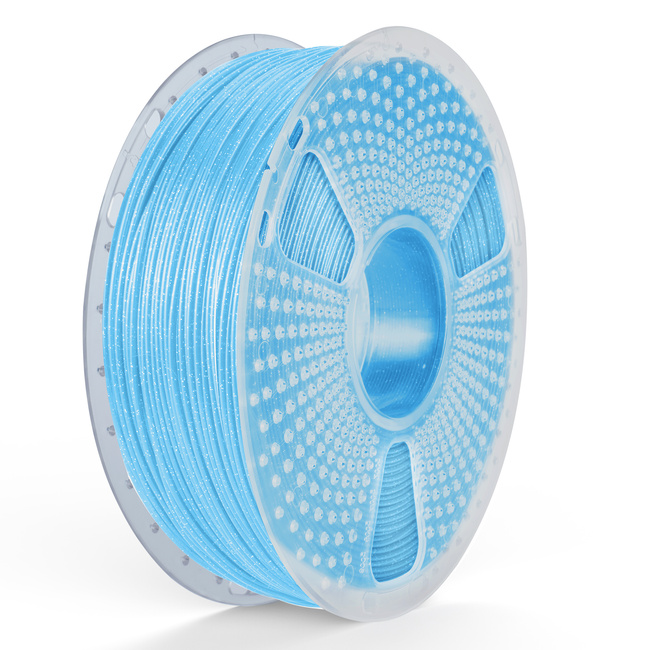 SUNLU PLA TWINKLING BLUE NIEBIESKI 1kg brokatowy błyszczący