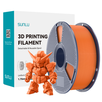 FILAMENT SUNLU PLA+ 2.0 SŁONECZNY POMARAŃCZOWY SUNNY ORANGE 1KG