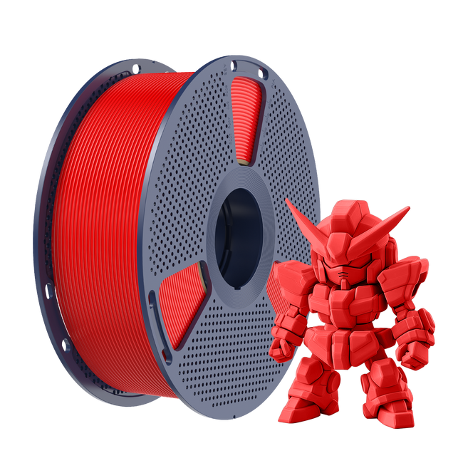 FILAMENT SUNLU PLA+ 2.0 CZERWONY RED 1KG