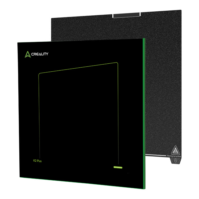 CREALITY K2 PLUS Podkładka PEI szorstka frosted build plate 370x370