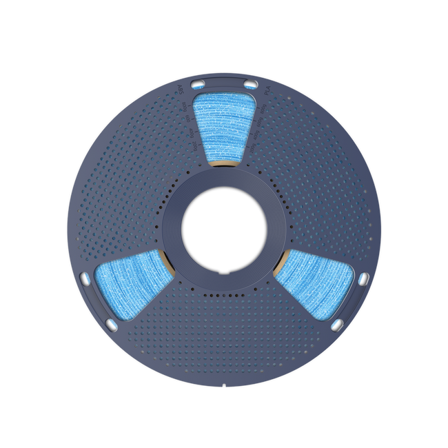 Filament SUNLU PLA Twinkling Blue Niebieski Brokatowy Błyszczący 1kg 1,75mm