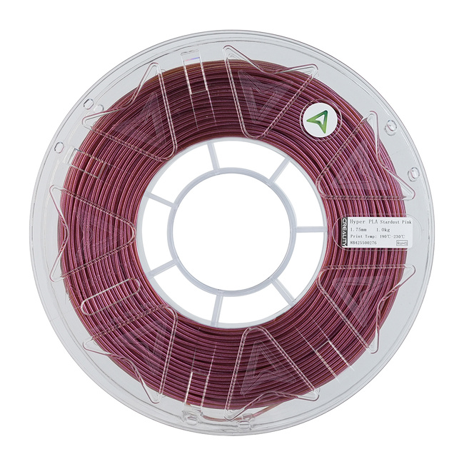 Filament Creality Hyper PLA RFID Stardust Pink Różowy Brokatowy 1kg