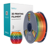FILAMENT SUNLU PLA TRANSPARENT TĘCZA 01 RAINBOW 01 1KG