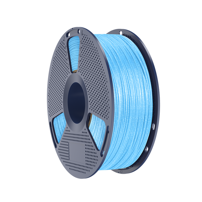 Filament SUNLU PLA Twinkling Blue Niebieski Brokatowy Błyszczący 1kg 1,75mm