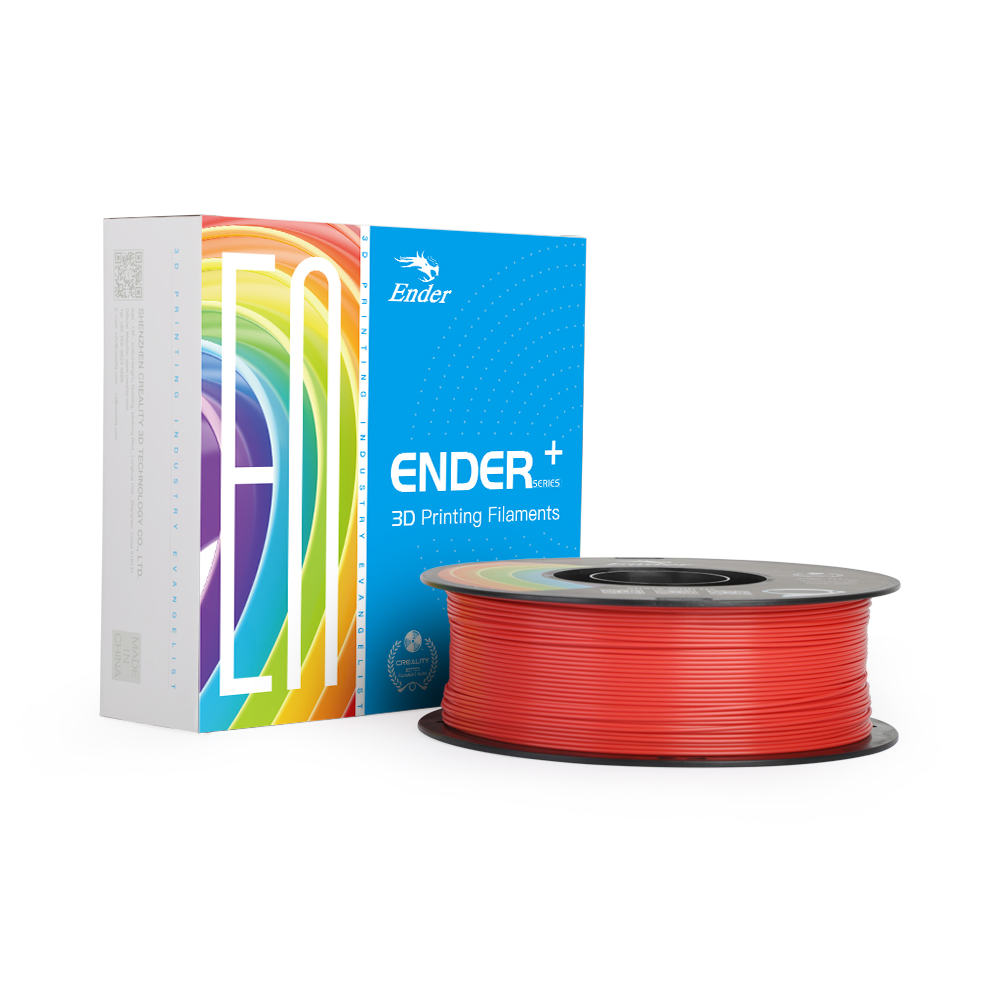Filament Creality Ender-pla+ Red Czerwony 1kg 1,75mm