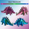 Filament Geeetech Tricolor Silk PLA Red Blue Green Trójbarwny 1kg 1,75mm