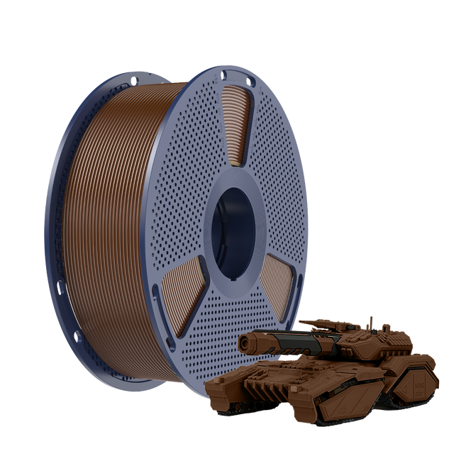 Filament SUNLU PLA Coffee Brown Brązowy Kawowy 1kg 1,75mm