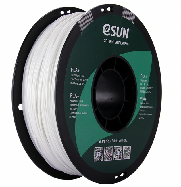 Esun PLA+ Filament Luminous Green Świecący Niebieski 1kg
