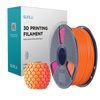Filament SUNLU PLA Matte Dual-color Orange Red Pomarańczowy Czerwony 1kg 1,75mm