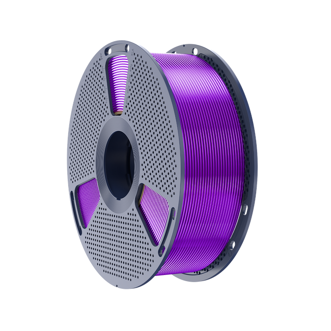 Filament SUNLU PETG Transparent Purple Fioletowy Transparentny 1kg 1,75mm