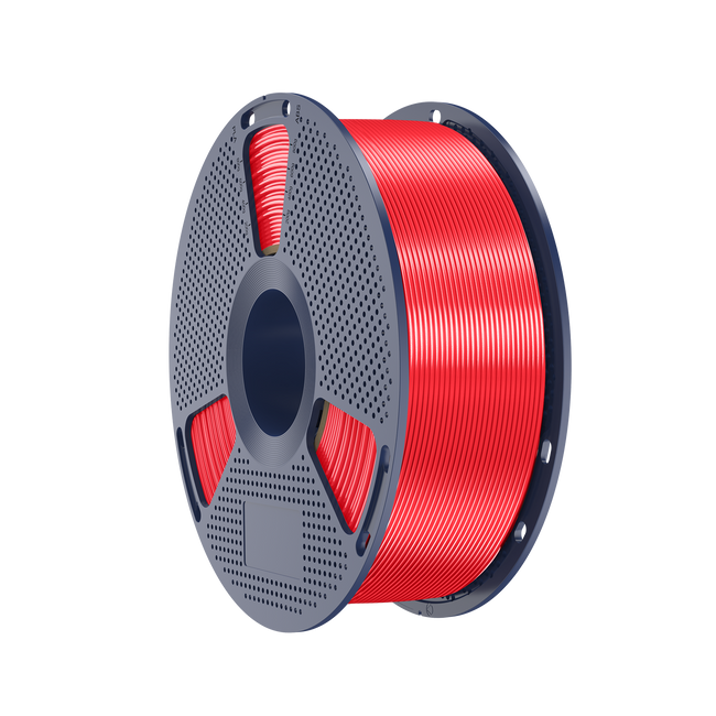 Filament SUNLU Silk PLA+ Red Czerwony 1kg 1,75mm