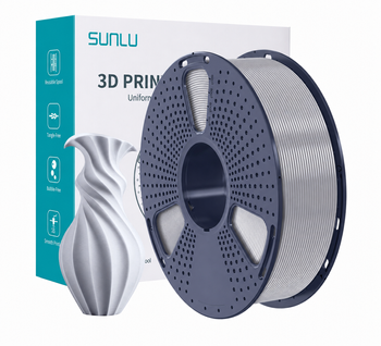 Filament SUNLU PLA Silver Srebrny 250g 1,75mm