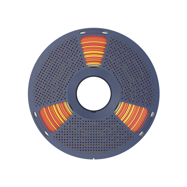 FILAMENT SUNLU SILK PLA+ DUAL COLOR CZERWONY ZŁOTY RED GOLD 250G