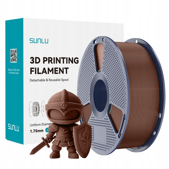 Filament SUNLU PLA Chocolate Czekoladowy 1kg