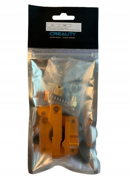 Creality Oryginalny Metal Ekstruder Wersja Gold