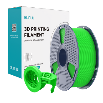 Filament SUNLU High Speed Matte PETG Green Zielony 1kg 1,75mm