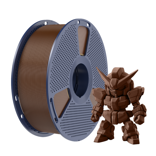 Filament SUNLU Pla+2.0 Coffee Brown Brązowy Kawowy 1kg 1,75mm