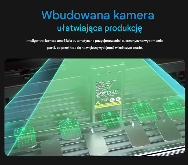 CREALITY PROFESJONALNY GRAWER LASEROWY FALCON 2 PRO S 40W