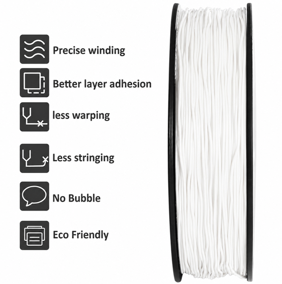 Filament Geeetech TPU White Biały 1kg 1,75mm